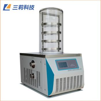 LGJ-10普通钟罩型真空冷冻干燥机 -65℃可选-80℃冻干机