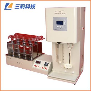 KDT-1000全自动定氮仪 凯氏定氮仪 KDT-04四孔井式可控硅温控定氮消化炉