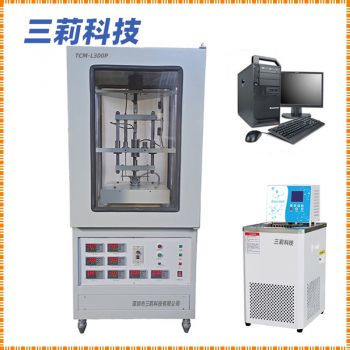 TCM-L300P单护热平板法导热系数测试仪 自动加压测厚导热系数仪